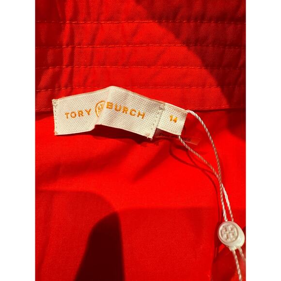 Tory Burch Holiday Red Wrap Skirt Plus Size 1X NWT - Picture 6 of 16